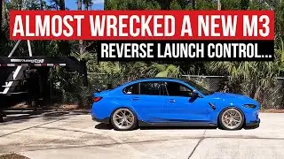 Launch Control In A 2023 M3 Competition Is Wild!