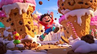 The Ice Cream Bridge Melts Away | Sweet Treat Rhyme | Nursery Rhymes & Songs