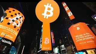 Bitcoin Takes Over Times Square | Crypto Ads Light Up New York City