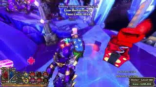 RLHC Return to Crystalline Dimension