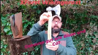 Axttest: Die Wikinger Axt von XForst! genau so gut wie Bison, Hultafors oder Gränsfors??