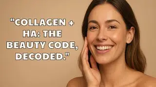 Collagen + HA: The Beauty Code, Decoded | Unlock Youthful Skin From Within - Healthy and Beautiful!