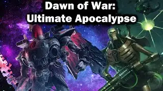 Dawn of War: Окончательный Апокалипсис: 3 на 3 эльдар, Имперская Гвардия, Тёмные Эльдар против Ти...