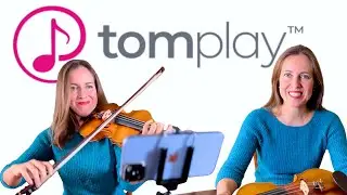 Tomplay Mobile App: Sound Recognition & New Smart Player #Tomplay #MusicPractice #Violin