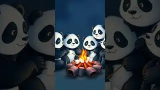 Funny story about Cute Panda Bears having fun at Halloween