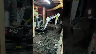 Extending foundation and doing the underpinning to create a living space in the #bayarea #shorts