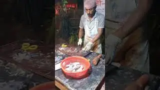How to Cut Crab? Crab Cutting Skill, Fish Cutting Skill
