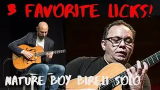My 3 favorite licks! Nature Boy Bireli Lagrene solo - Dario Napoli