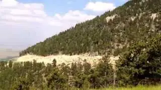 View from Casper Mountain in Wyoming