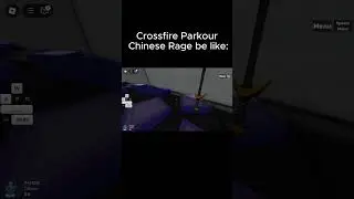 Crossfire Parkour Chinese Rage be like: #bhop #crossfire #movement #speedrun #combat #games #roblox