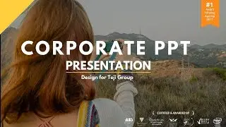Corporate PPT Presentation Design for Teji Group