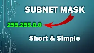 But what is a SUBNET MASK? - Short & Simple