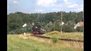 Steam of Zittauer Schmalsbahn　Germany(Aug.2005) 6 　ドイツ・ツィッタウ狭軌鉄道の蒸気機関車（2005年8月）6