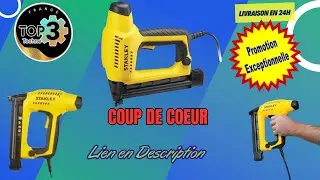 STANLEY 6-TRE650 : Le Cloueur &Eacute;lectrique le PLUS SIMPLE ? 😲 Test Complet 2025 !