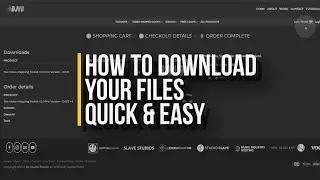 Downloading Files In Bulk - Stageloops - VJ Loops | Event Visuals | Video Mapping Loops & Tools