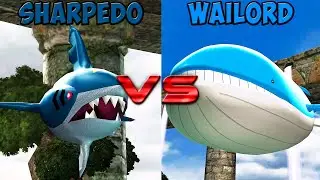 Pokemon battle revolution - Sharpedo vs Wailord
