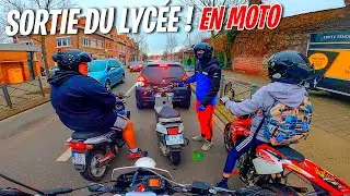 ON RETOURNE LA VILLE APR&Egrave;S LE LYC&Eacute;E EN MOTO ! (86top,booster,derbi)