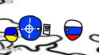 Nato shoots russia 78 times (countryball meme)