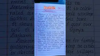 dashain essay in English dashain 2082 #dashain2025 #essay #english #dashain #festival #trend #exam