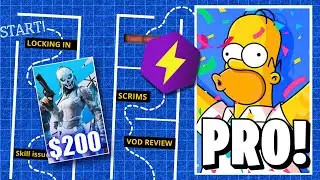 If I Wanted to Become a PRO in the Fortnite Simpsons Season, I'd Do This...