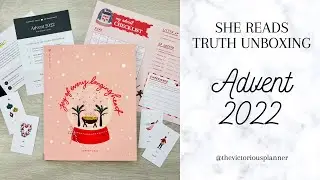 She Reads Truth ADVENT 2022 Unboxing! | Joy of Every Longing Heart