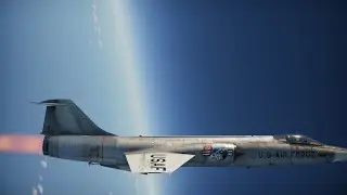 F-104A 88,500ft/26.9km Zoom Climb - War Thunder