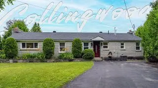 A real estate listing on 25 St Clair Street, Collingwood, Ontario.
