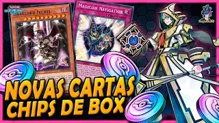 NOVAS CARTAS NOS CHIPS DE BOX - Yu-Gi-Oh! Duel Links