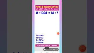 maths tricks reasoning tricks #maths #mathstricks #mathematics #reasoning #reasoningtricks #shorts