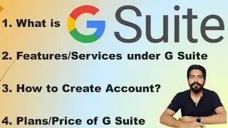 What is G Suite || How to Create GSuite Account Free Trial in Hindi