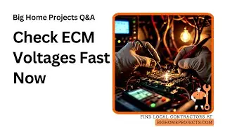 ECM Dual-Circuit 120V 24V PWM Diagnostic Check