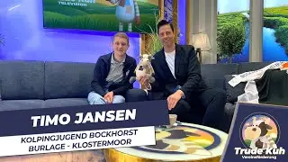 Timo Jansen von der Kolpingjugend BBK zu Gast bei &bdquo;Trude Kuh&ldquo;