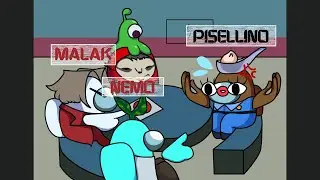 INTATE GALATTICHE e METAGAME - Among us pt.1 con @drinkwaterrewind @Ciamb04  @slavo3542 e amici