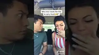 Girl eats spicy candy 😂😂😂🤣🤣