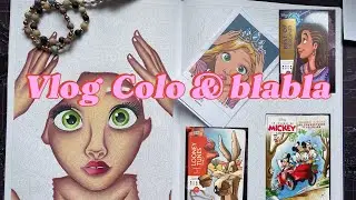✨Vlog Colo et Papotage | Coloriage et réception |