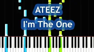 ATEEZ - I'm The One Piano Tutorial