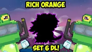 RICH ORANGE SET CHALLENGE PRO 6 DL! OMG NEW PRO SET! GROWTOPIA INDONESIA
