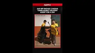 AAP MP Raghav Chadha Turns Blinkit Delivery Agent For A Day