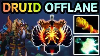 🔥 UNSTOPPABLE BEAR &mdash; LONE DRUID OFFLANE DOMINATION ⚡ | DOTA 2 🔥