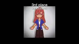 art comp results🎉 || sorry I was in a harry to make this vid🙏 #fyp #gacha #edit #vea17  #artcomp