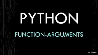 Python - Function arguments(types)