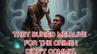 They buried me alive for the crime I didn't commit 