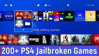 PS4 Latest Jailbreak 2026 + 140 Games Installed on 3 8TB  720 GB+4 0TB