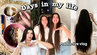 VLOG | days in my life | أيام من حياتي 💖 | healthy breakfast | اجيو معانا لفاك | روتيني الصباحي ✨|