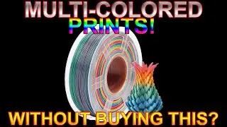 Can You Make Multi-Colored Prints Without Buying The Filament? | An Experiment!