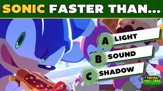 Ты ДЕЙСТВИТЕЛЬНО знаешь СОНИКА? Он самый быстрый в округе! 🦔🏎️ | Викторина по СОНИКУ