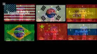 Tayo Sandy True And Gumball Intro In Little Languages Mashup