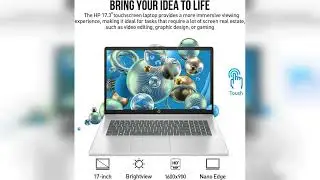 Review: HP 17 inch Touchscreen Laptop Computer for Business & Home Student, Intel Processor 8-...