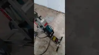 How to remove wood floor that has been glued to concrete