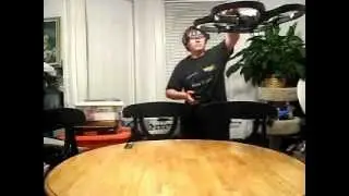 Полет дрона Epson Moverio BT-100 ARDrone
